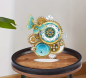 Preview: Diamond Painting Schmetterlingsgetriebe-Uhr